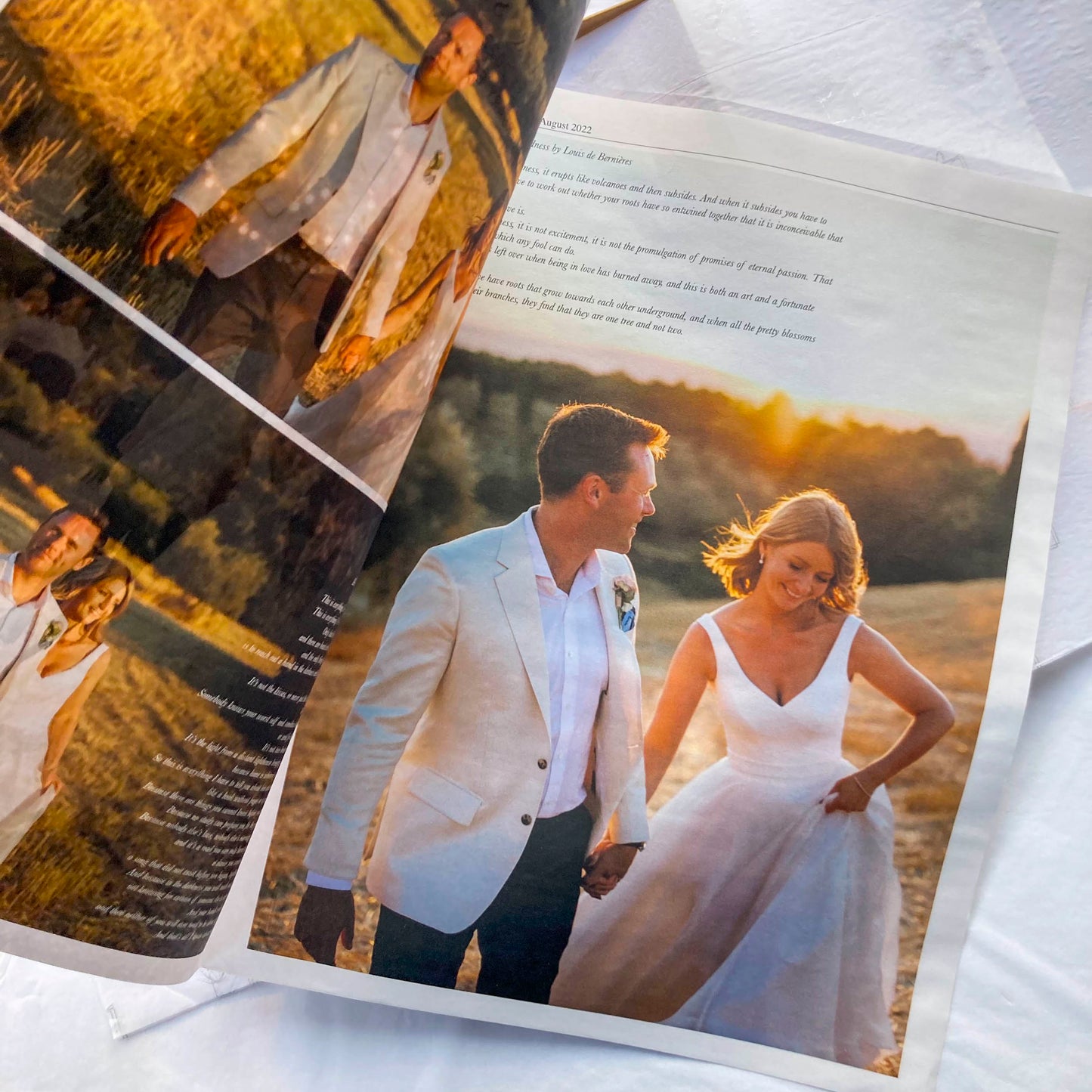 First 'Paper' Wedding Anniversary Newspaper