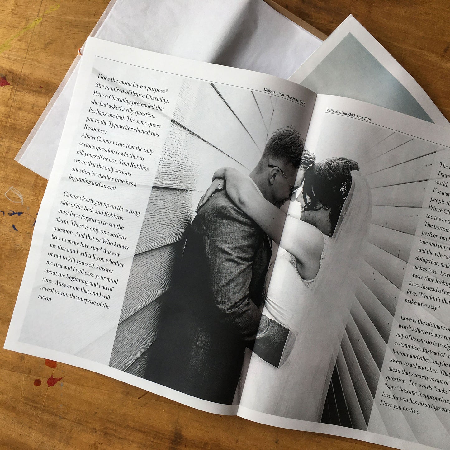 Thank You Edition newspaper